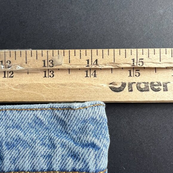 VTG 90s Levi's Silver Tab Jean Junior 28x30* Loose Blue Distressed Denim Tag 7Jr - Picture 16 of 16